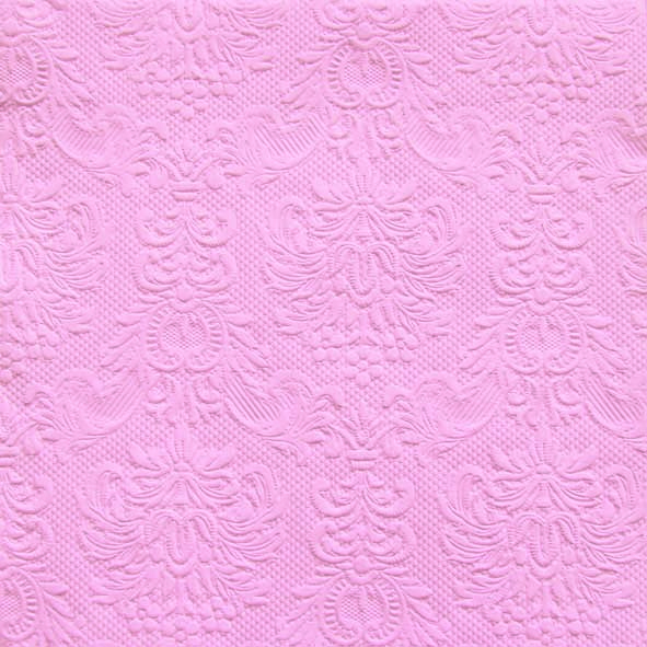 מפית, תבליט, 33x33 - ורוד