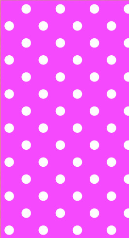 מפית, טרנדי 38X38 - נקודות ורוד - מלבן